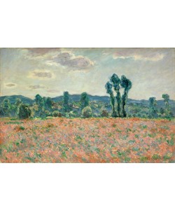 Claude Monet, Feld mit Mohnblumen