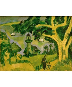 Ernst Ludwig Kirchner, Der Leuchtturm auf Fehmarn