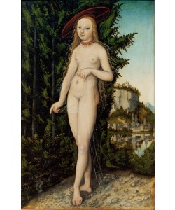 Lucas Cranach der Ältere, Venus in einer Landschaft