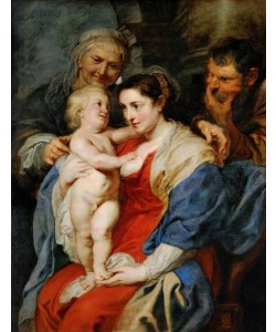 Peter Paul Rubens, Die heilige Familie mit der heiligen Anna