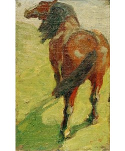 Franz Marc, Studie eines Pferdes