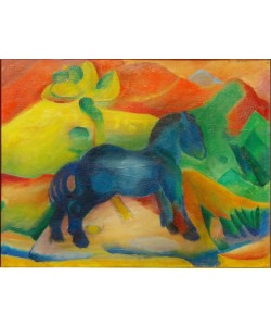 Franz Marc, Blaues Pferdchen, Kinderbild