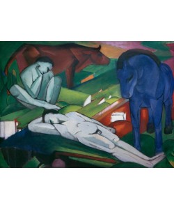 Franz Marc, Die Hirten