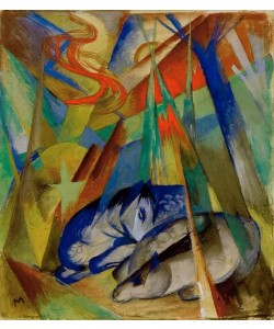 Franz Marc, Schlafende Tiere