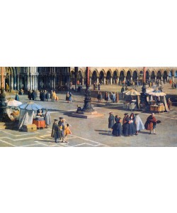 Giovanni Antonio Canaletto, Deatail San Marco Square (Venice)