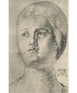 Albrecht Dürer, Kopf einer Frau