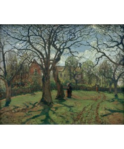 Camille Pissarro, Kastanienbäume in Louveciennes, Frühling