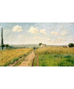 Camille Pissarro, Junimorgen, Blick über die Hügel von Pontoise (Junimorgen b
