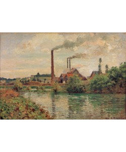 Camille Pissarro, Die Fabrik in Pontoise