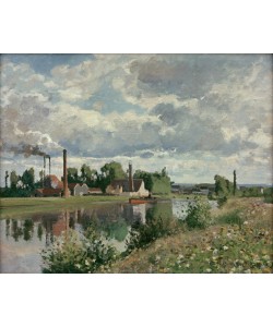 Camille Pissarro, Die Oise bei Pontoise