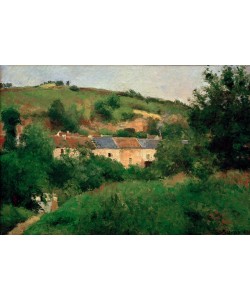 Camille Pissarro, Die Dorfstraße