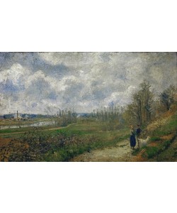 Camille Pissarro, Der Weg bei Le Chou, Pontoise