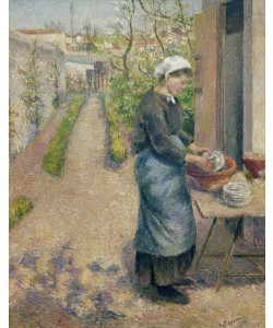 Camille Pissarro, Die Geschirrspülerin