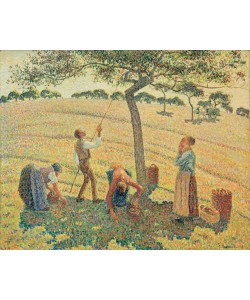 Camille Pissarro, Die Apfelernte, Eragnysur-Epte