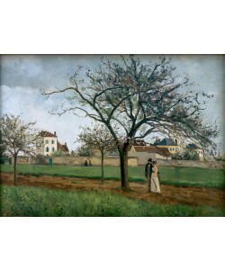 Camille Pissarro, Das Haus vom Père Gallien, Pontoise