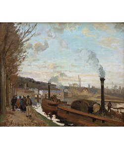 Camille Pissarro, Die Seine bei Port-Marly