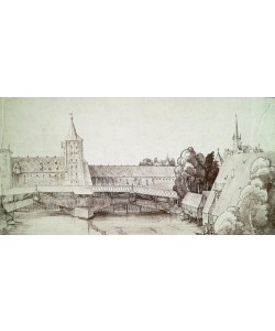 Albrecht Dürer, Der Trockensteg beim Hallertor in Nürnberg