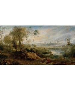 Peter Paul Rubens, Landschaft mit Vogelstellern