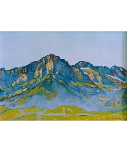 Ferdinand Hodler, Die Dents Blanches bei Champéry