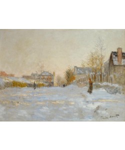 Claude Monet, La neige à Argenteuil