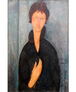 Amedeo Modigliani, Woman with Blue Eyes