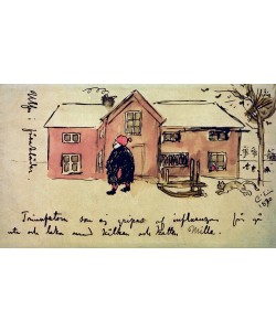 Carl Larsson, Ulf im Schafspelz