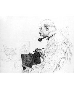 Carl Larsson, Selbstporträt