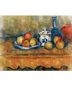 Paul Cézanne, Pommes, carafe et sucrier