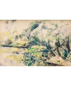 Paul Cézanne, Eau marécageuse (près de Melun?)
