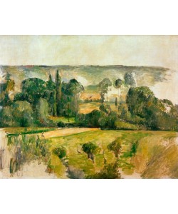 Paul Cézanne, Campagne et coteau, près de Médan