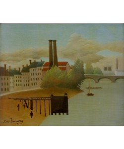 Henri Rousseau, Vue des environs de Paris