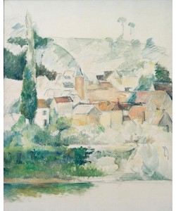 Paul Cézanne, Médan, château et village