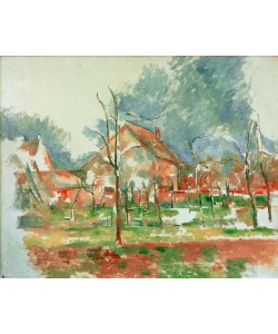 Paul Cézanne, Paysage d’hiver – Giverny
