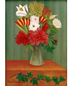Henri Rousseau, Bouquet des fleurs à la branche de Lierre
