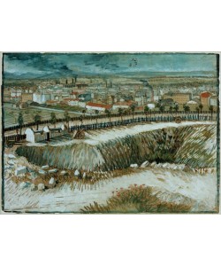 Vincent van Gogh, Industrielandschaft – Am Stadtrand von Paris nahe Montmartre