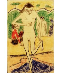 Ernst Ludwig Kirchner, Fränzi vor Wandbehang