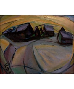Kurt Schwitters, Verschneite Häuser