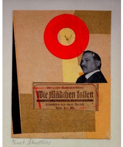 Kurt Schwitters, Ohne Titel (Wie Mädchen fallen)