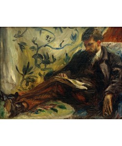 Pierre-Auguste Renoir, Bildnis Edmond Maître auf dem Sofa