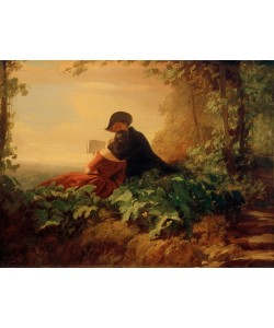 Carl Spitzweg, Die Nachhilfestunde
