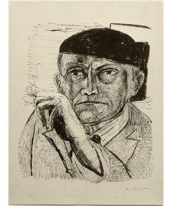 Max Beckmann, Self Portrait (Selbstbildnis)