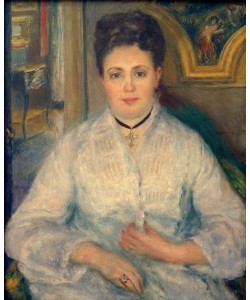 Pierre-Auguste Renoir, Bildnis von Madame Victor Chocquet