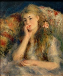 Pierre-Auguste Renoir, Sitzende junge Frau