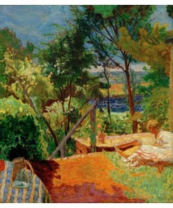 Pierre Bonnard, Terrasse à Vernon