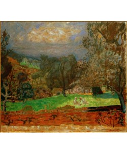 Pierre Bonnard, Paysage au soleil couchant (Le Cannet)