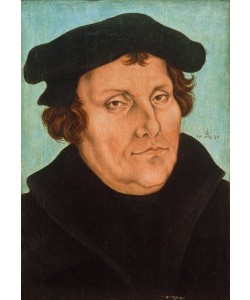 Lucas Cranach der Ältere, Bildnis Martin Luther, 1529