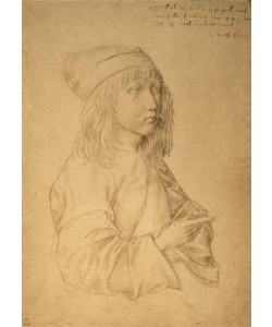Albrecht Dürer, Dz hab Ich aws eim spigell nach mir selbs kunterfet Im 1484 Jar Do ich noch ein Kind was