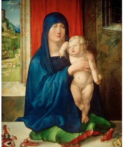 Albrecht Dürer, Maria mit Kind (Haller-Madonna)