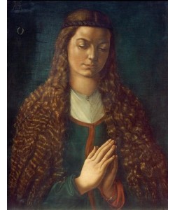 Albrecht Dürer, Bildnis einer Frau, so genannte Fürlegerin mit offenem Haar