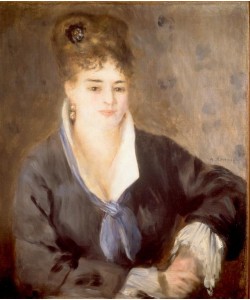 Pierre-Auguste Renoir, Dame in Schwarz